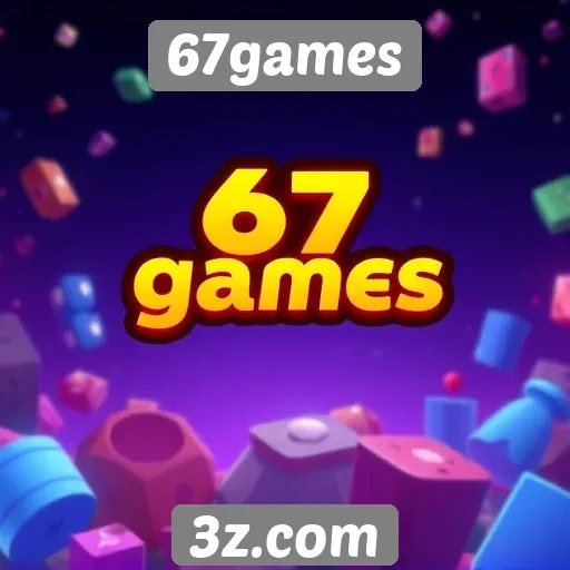 Experiência do usuário no site 67games em destaque
